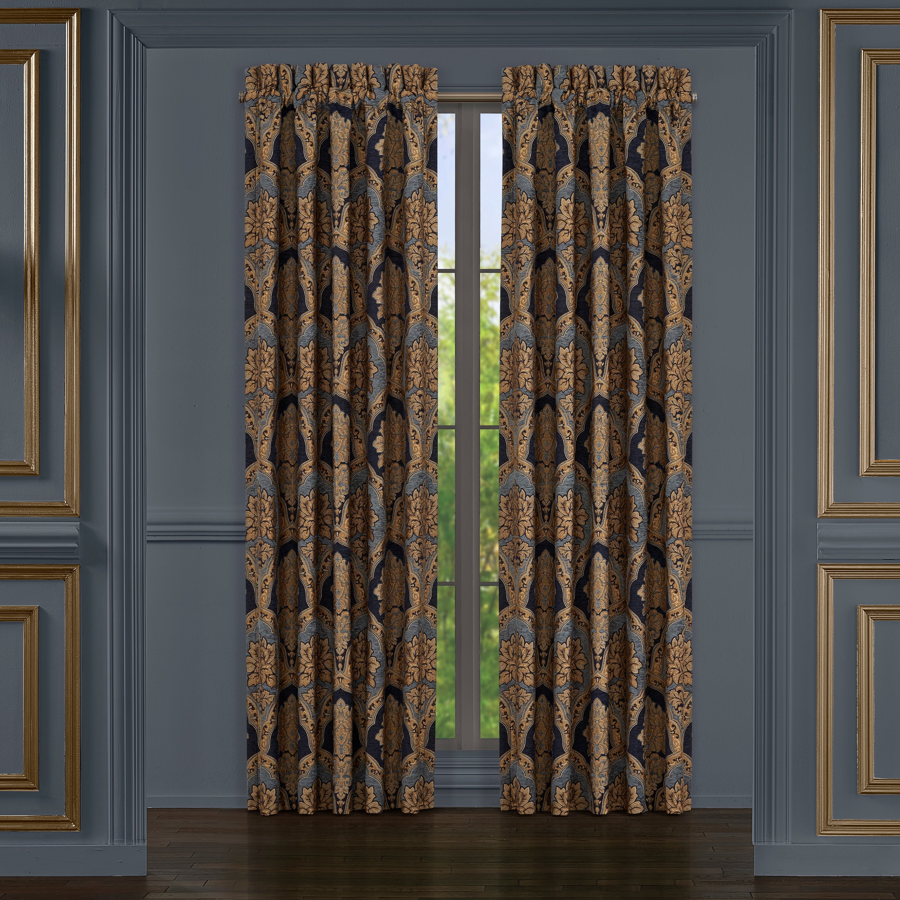 Five Queens Court Bristol 84 Inch Window Panel Pair