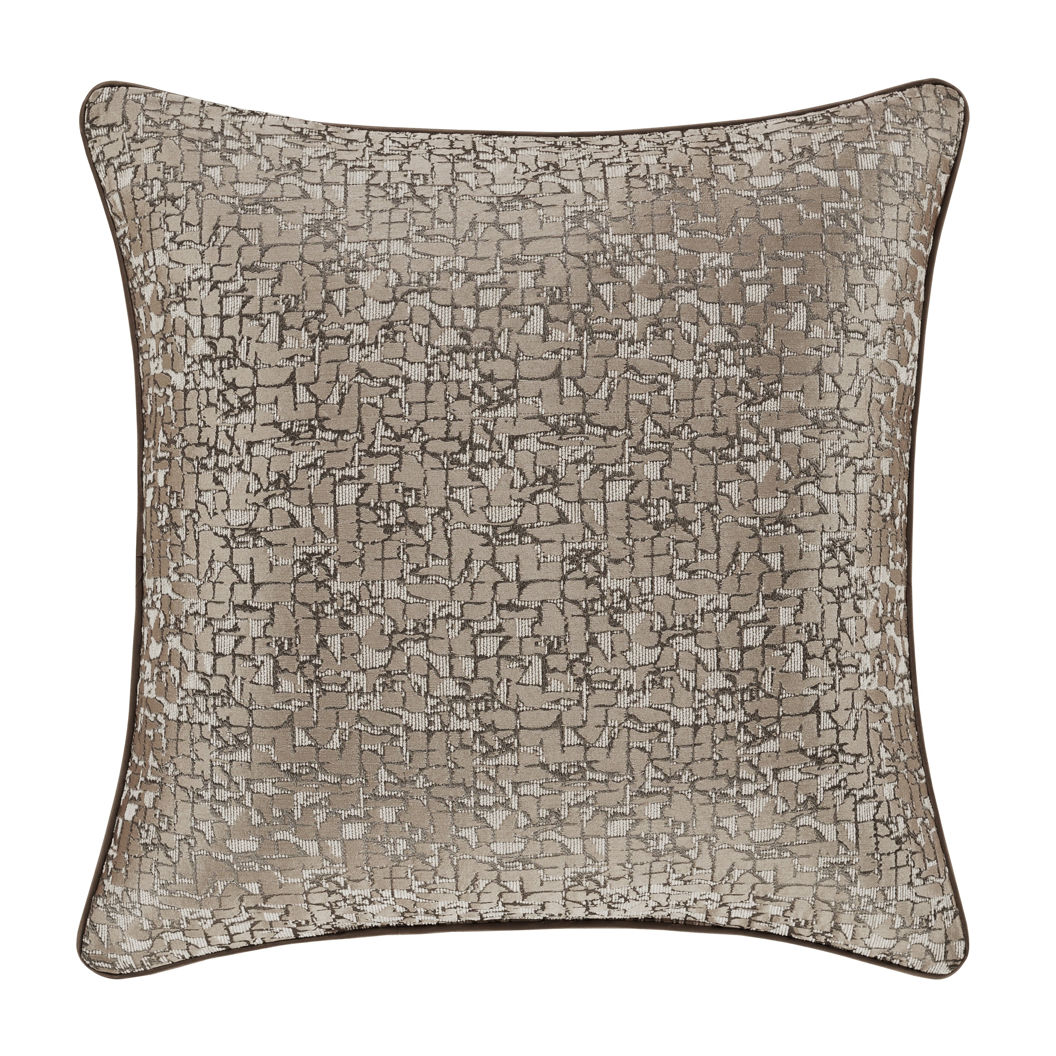 Five Queens Court Calgary 20 Inch Square Decorative Throw Pillow