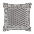Five Queens Court Houston 18 Inch Square Decorative Throw Pillow