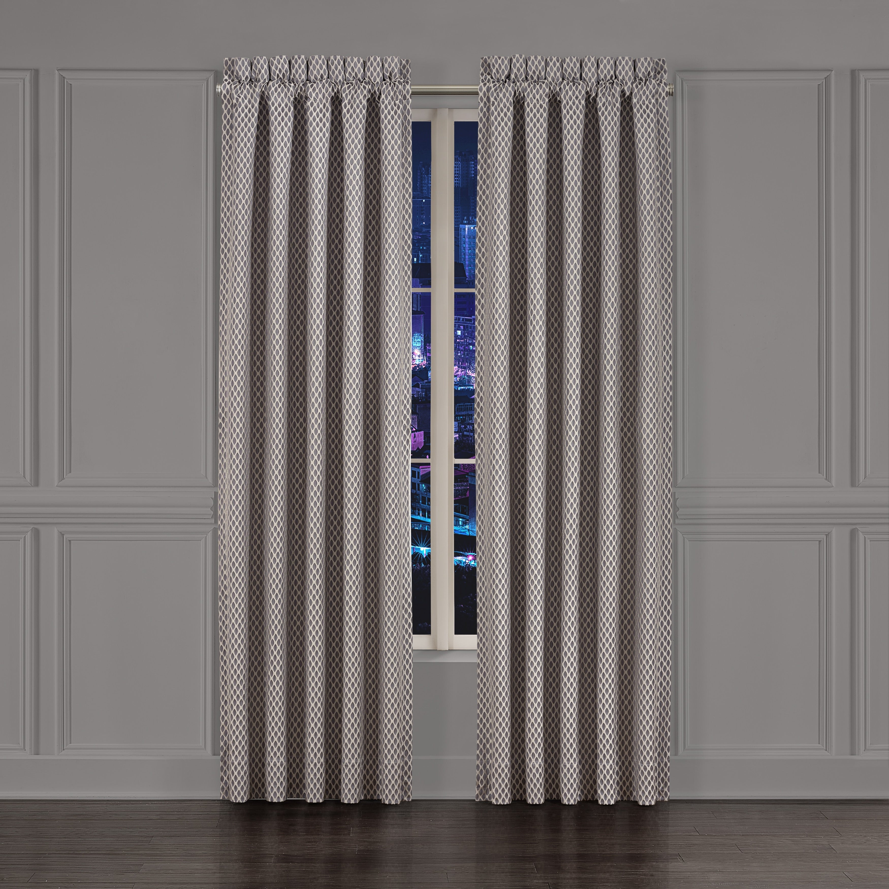 Five Queens Court Houston 84 Inch Window Panel Pair
