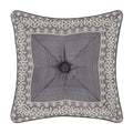 Five Queens Court Houston Embellished Decorative Throw Pillow