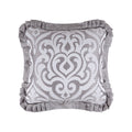 Five Queens Court Lafayette 20 Inch Square Decorative Throw Pillow