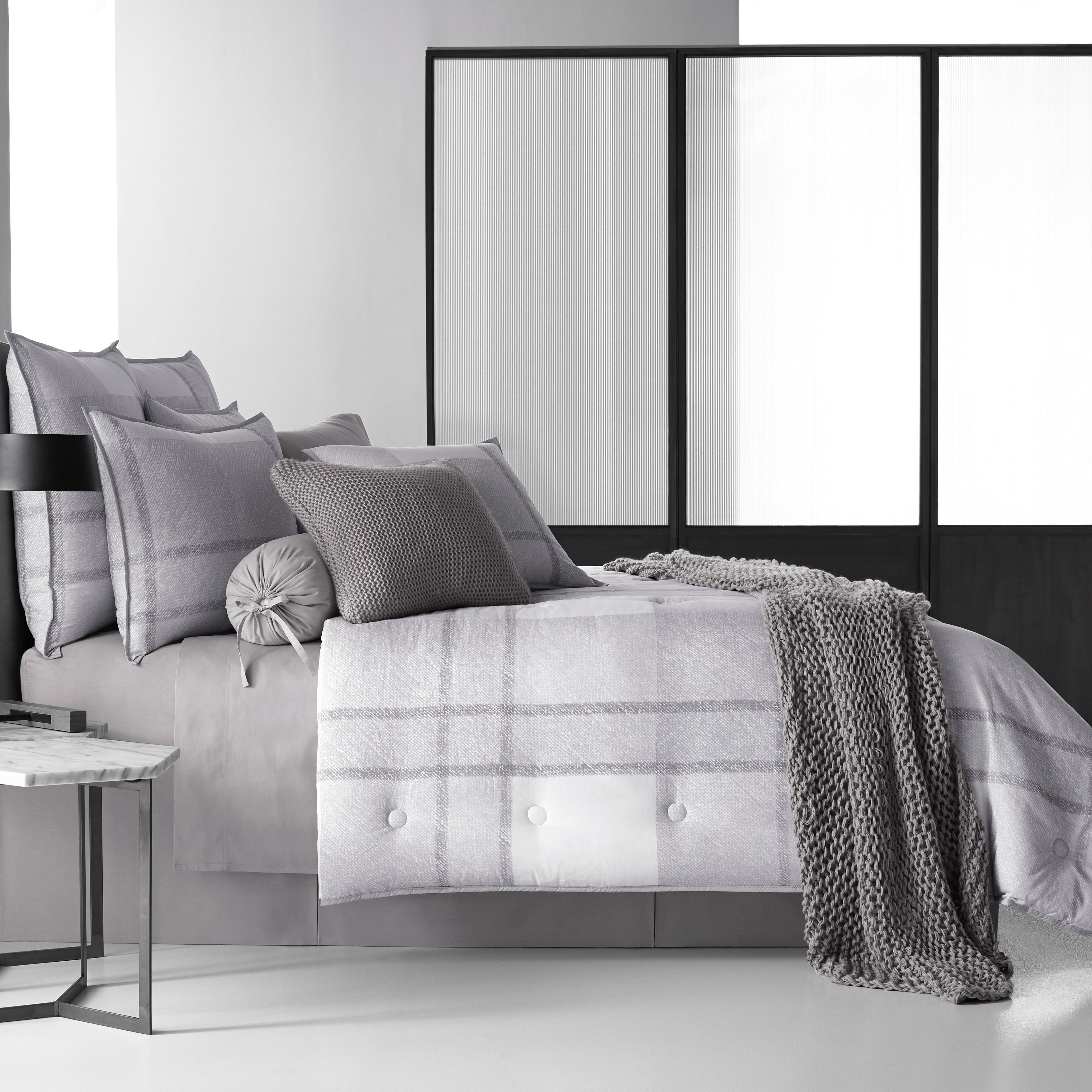 Five Queens Court Langdon Twill Cotton 4 Piece Comforter Set