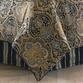 Five Queens Court Palmer Woven Chenille 4 Piece Comforter Set