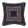 Five Queens Court Woodstock 18 Inch Square Decorative Throw Pillow