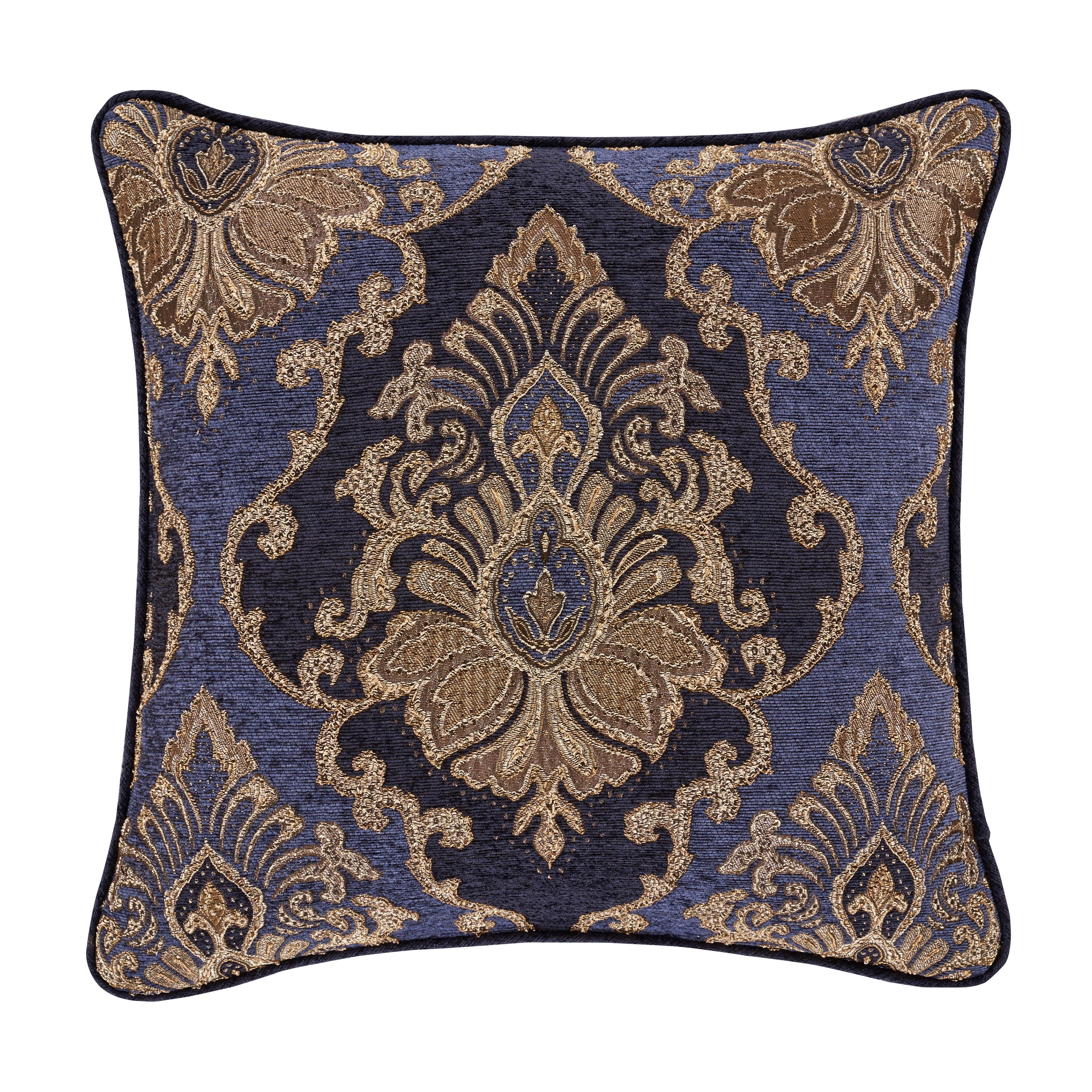 Five Queens Court Woodstock 20 Inch Square Decorative Throw Pillow
