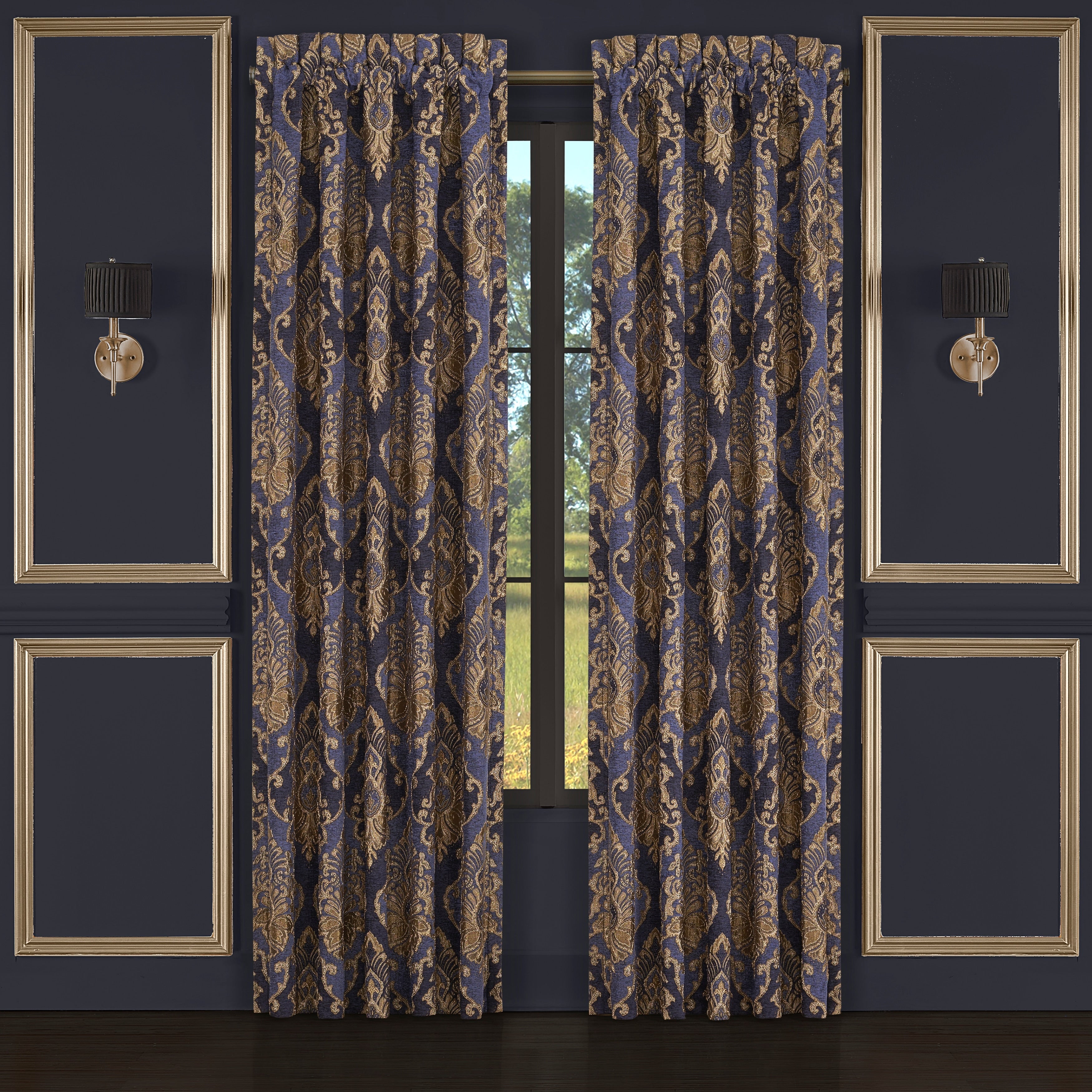 Five Queens Court Woodstock 84 Inch Window Panel Pair
