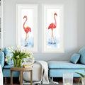 Flamingo Splash 2 Piece Set