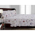 Flannel 170 Gsm Printed Extra Deep Pocket Sheet Set