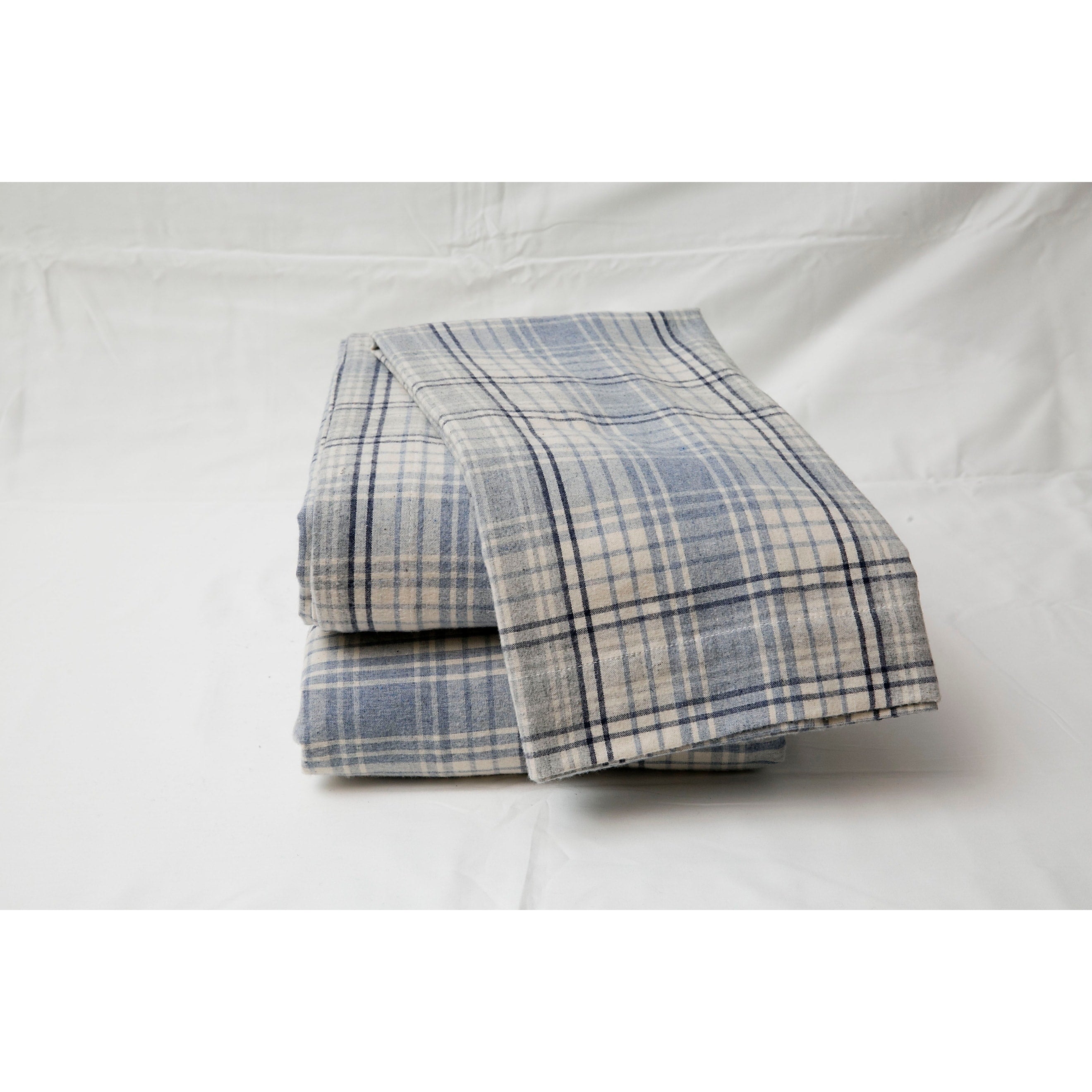 Flannel Plaid Sheet Set