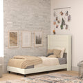 Flash Furniture Ffif43314 Miltiades Twin Wood Platform Bed Frame With