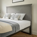 Flash Furniture Ffif53776 Dion Queen Rubberwood Pattern Headboard