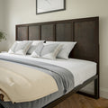 Flash Furniture Ffif64771 Hailee King Rubberwood Panel Headboard