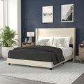 Flash Furniture Ffif70701 Miltiades Queen Wood Platform Bed Frame With