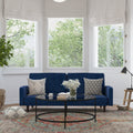 Flash Furniture Ffif73352 Ruperto 76 Wide Wood Framed Fabric Futon