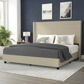 Flash Furniture Ffif98176 Ursulina King Wood Platform Bed Frame With