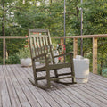 Flash Furniture Ffof32431 Serviliani 26 Wide Polystyrene Rocking