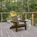 Flash Furniture Ffof53143 Keyla 30 Wide Polystyrene Adirondack Chair