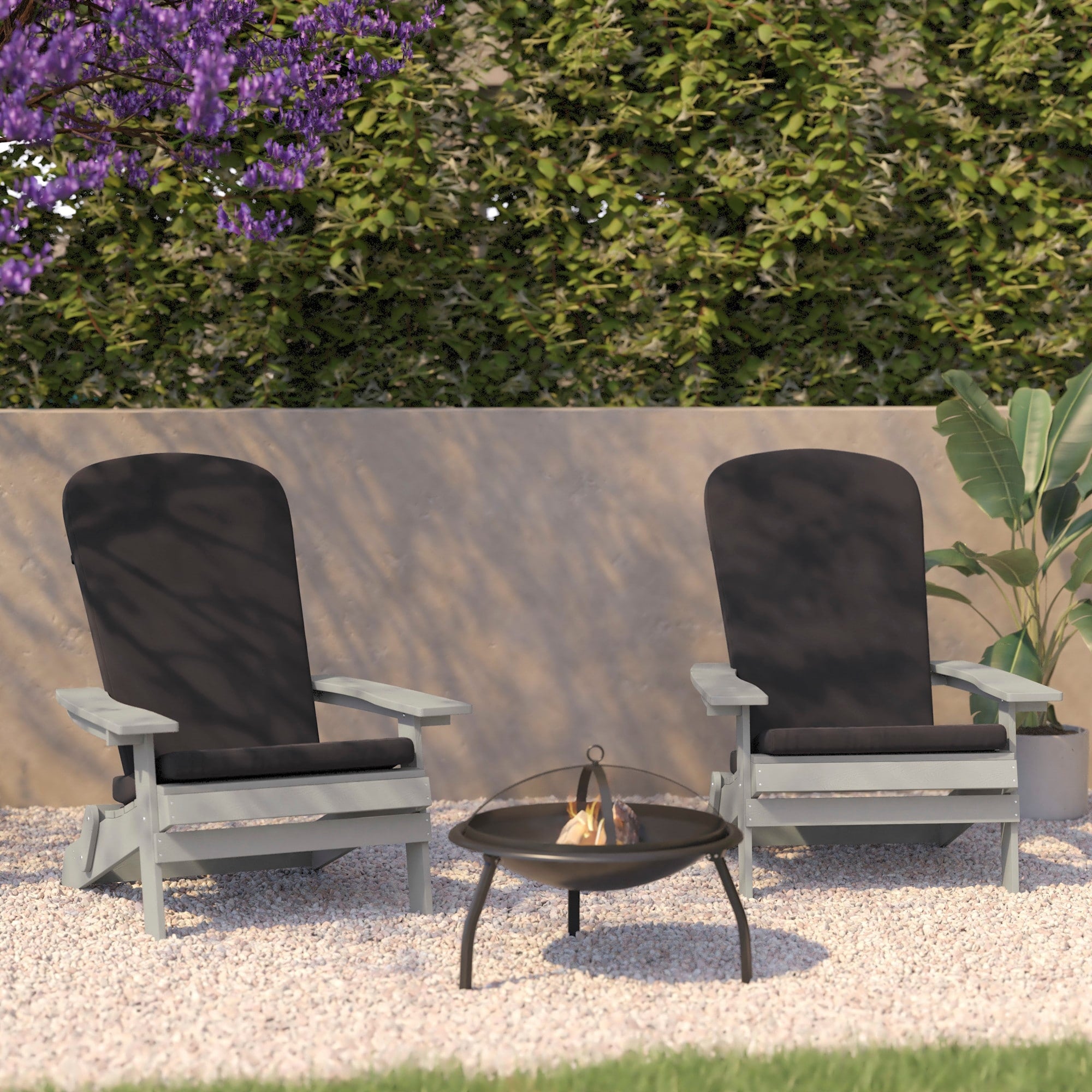 Flash Furniture Ffof57940 Keyla 30 Wide Two Piece Fabric And