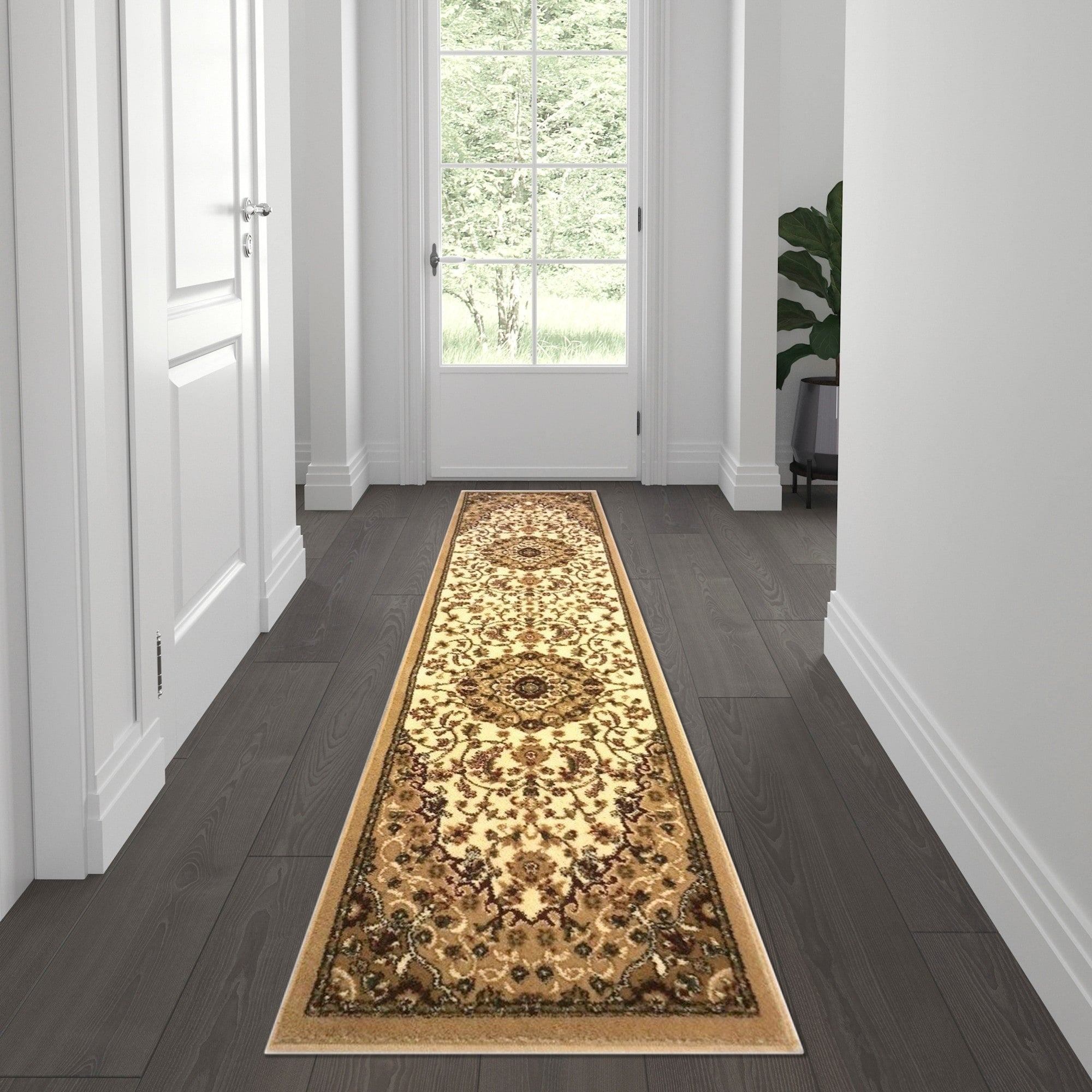 Flash Furniture Ffrg40993 Randie 2 X 7 1 4 Polypropylene Bohemian