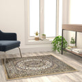 Flash Furniture Ffrg63063 Randie 4 X 4 Polypropylene Bohemian Indoor
