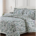 Fleur 170 Gsm Cotton Flannel Printed Oversized Duvet Set