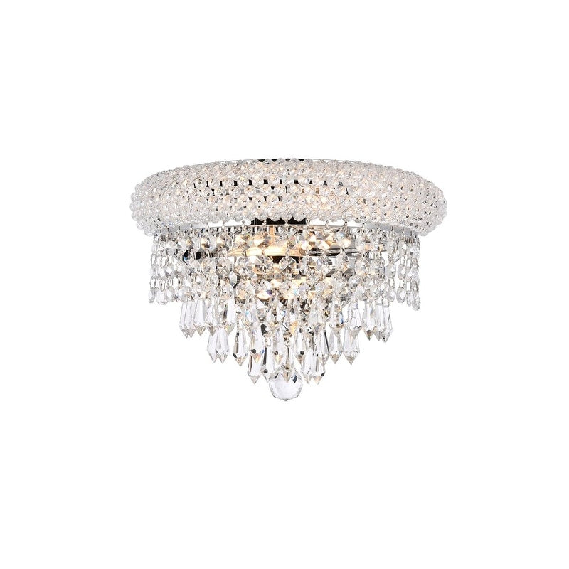 Fleur Illumination 2 Light Chrome Wall Sconce