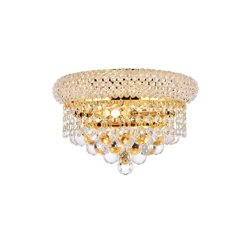 Fleur Illumination 2 Light Gold Wall Sconce