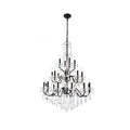Fleur Illumination 24 Light Dark Bronze Chandelier