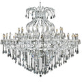 Fleur Illumination 49 Light Chrome Chandelier