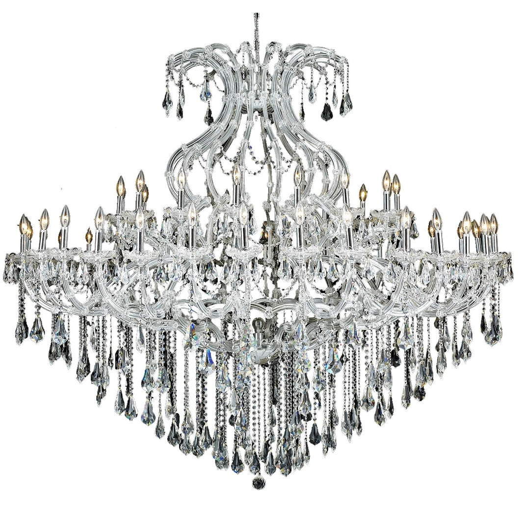 Fleur Illumination 49 Light Chrome Chandelier