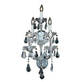 Fleur Illumination 5 Light Chrome Wall Sconce