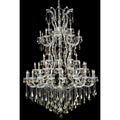 Fleur Illumination 61 Light Chrome Chandelier