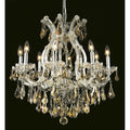 Fleur Illumination 9 Light Chrome Chandelier