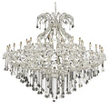 Fleur Illumination Collection Chandelier D 72In H 60In Lt 49 Chrome Finish