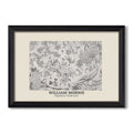 Fleurs 1866 Felix Bracquemond Custom Framed Canvas