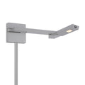 Wac Lighting Silvertone Aluminum Flip Led Swing Arm Light
