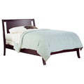 Floating Panel King Size Sleigh Bed