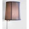 Floating Shade Plug In Wall Light Gray 12X14X15