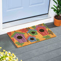 Flock Of Bird Houses Coir Door Mat 28 X 16 28 X 16