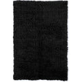 Linon Flokati Heavy Black Rug 2 X 8 2 X 8