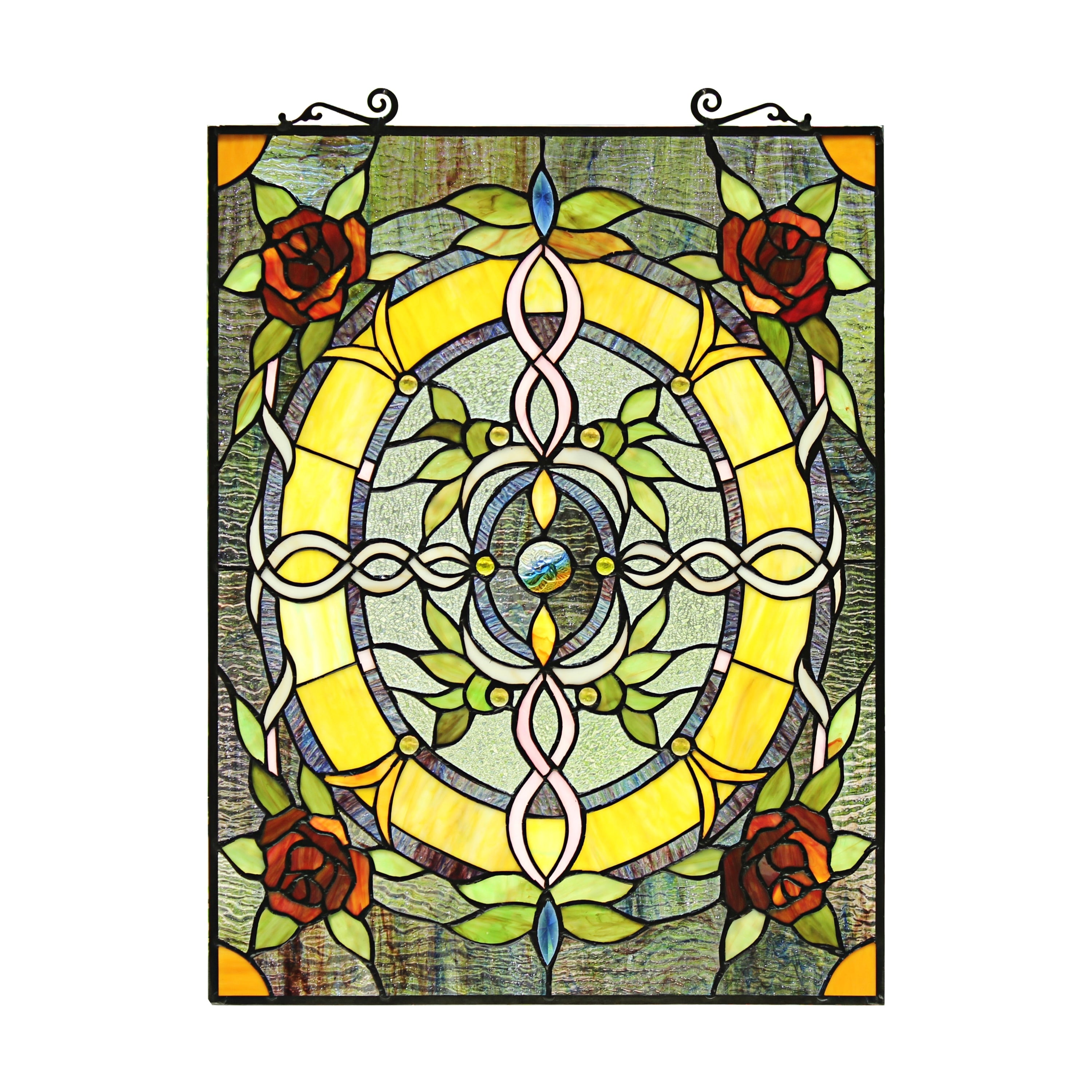 Floral Design Window Panel Suncatcher