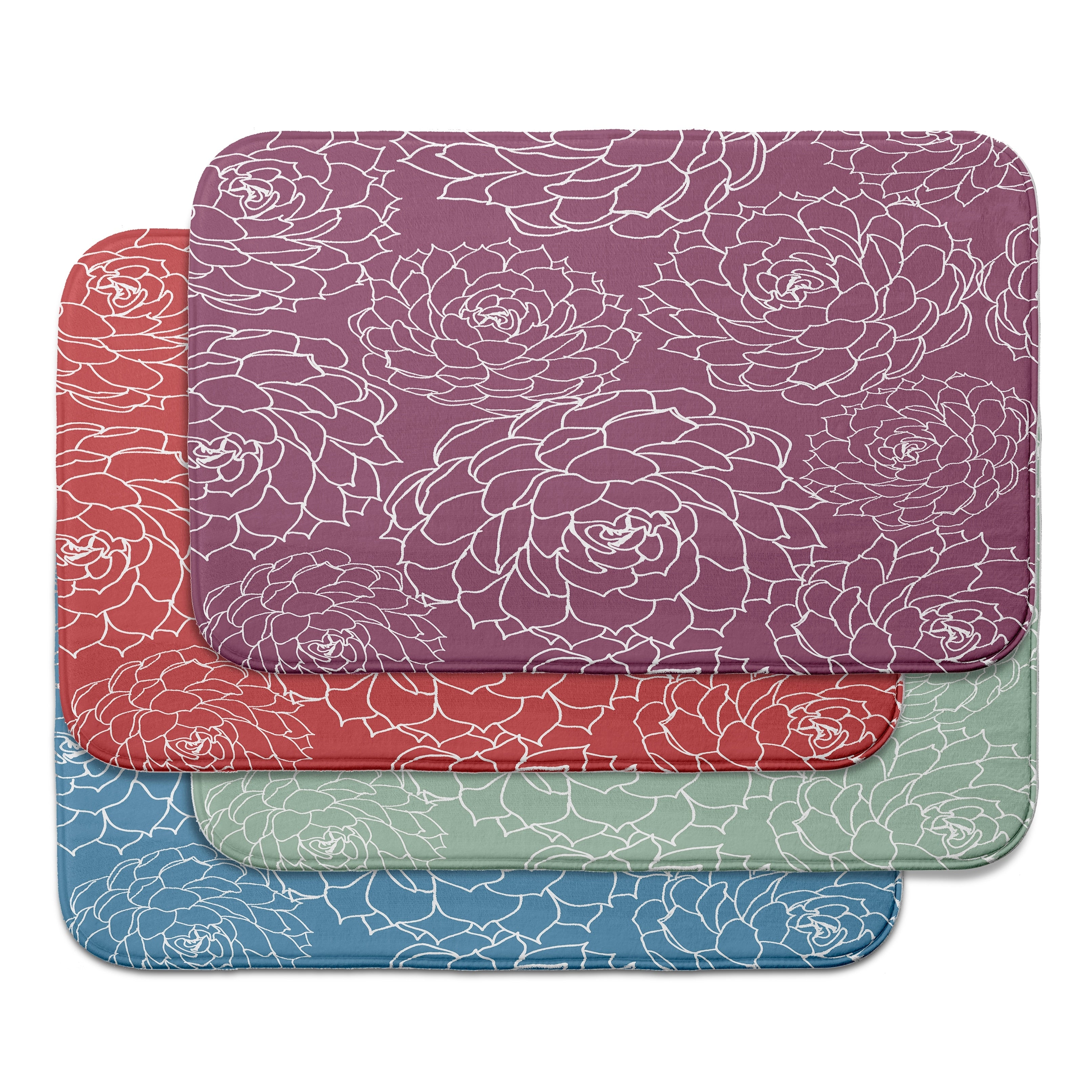 Floral Frolic Olena Bath Mat