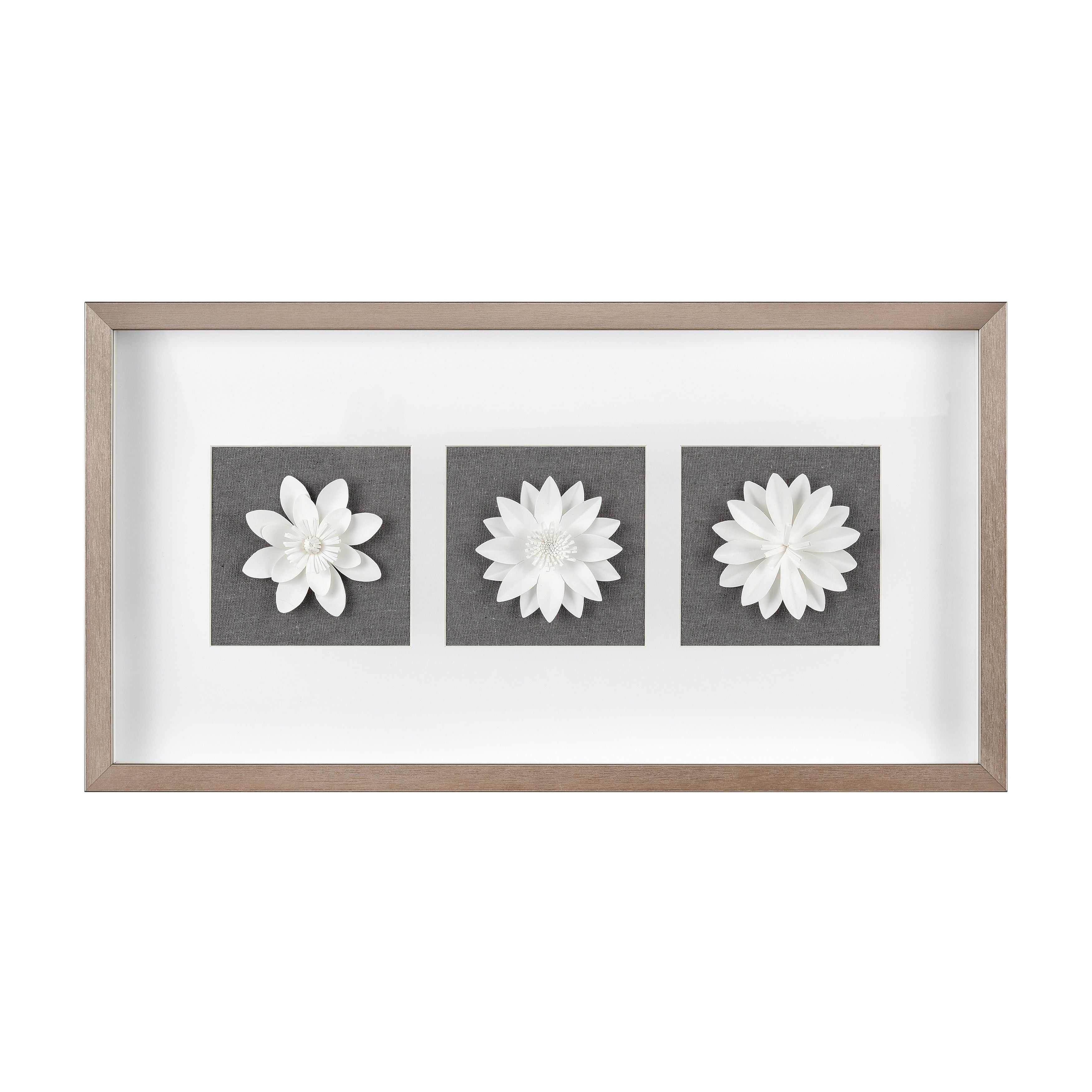 Floral Shadow Framed Wall Art