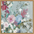 Floral Symphony In Soft Hues By Pi Studio Framed Canvas Wall Art Print