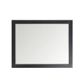 Florence 48 Rectangular Bathroom Vanity Framed Wall Mirror In Espresso 48 Inches