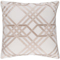 Decorative Eilat 22 Inch Feather Down Or Poly Filled Throw Pillow