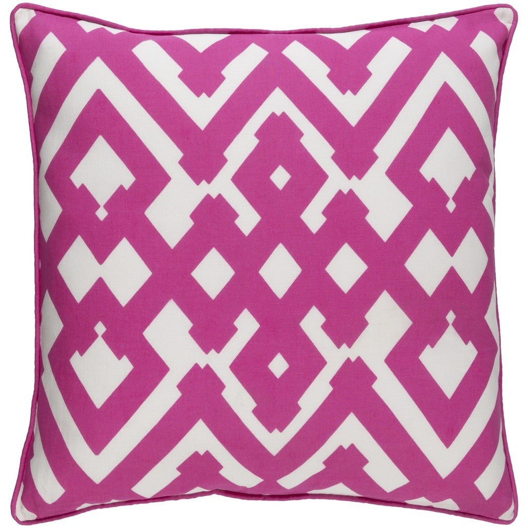 Decorative Esme 22 Inch Feather Down Or Poly Filled Throw Pillow