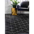 Fona Grey Cream Luminsescent Structure Rug