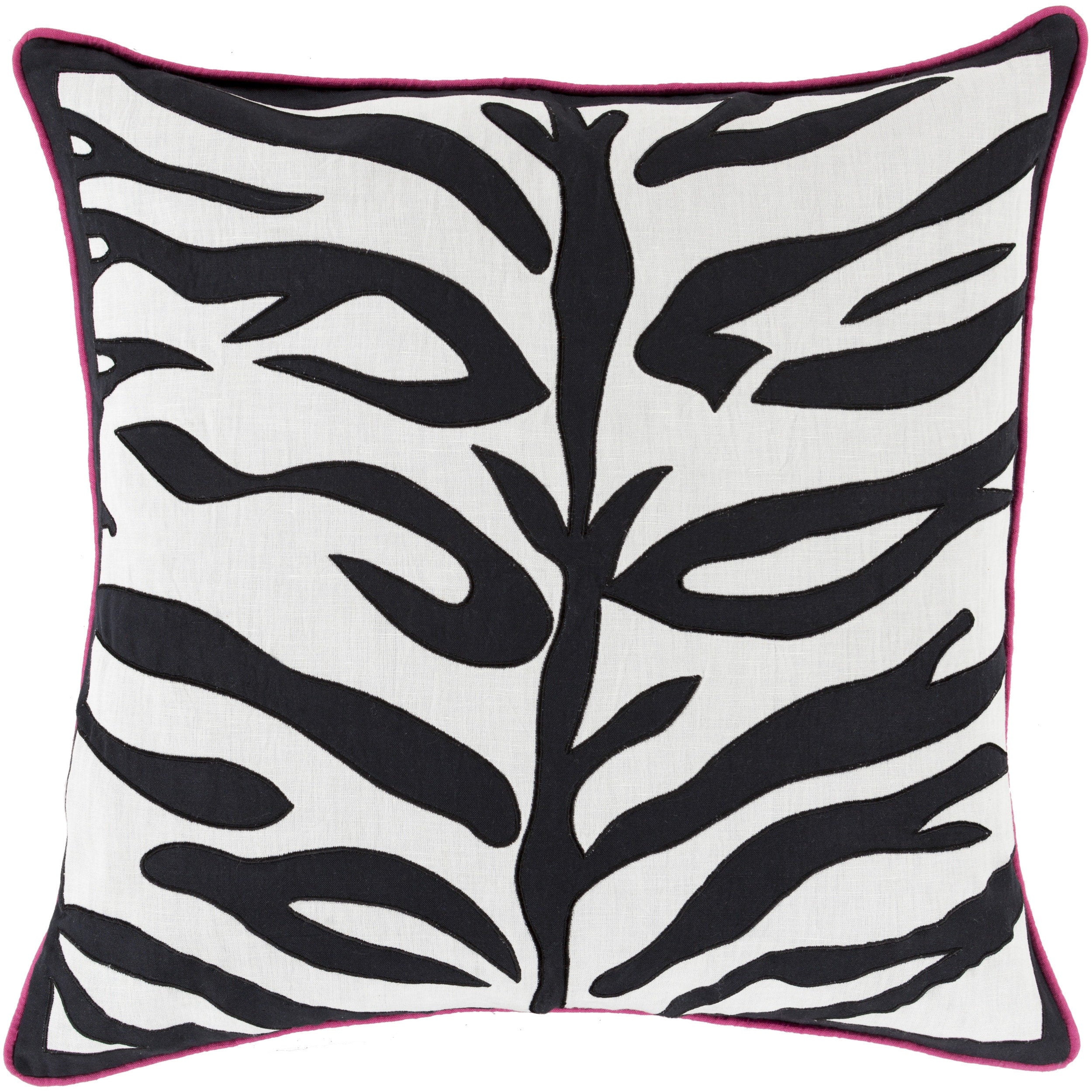 Decorative Corban Animal Feather Down Or Polyester Filled 22 Inch Pillow
